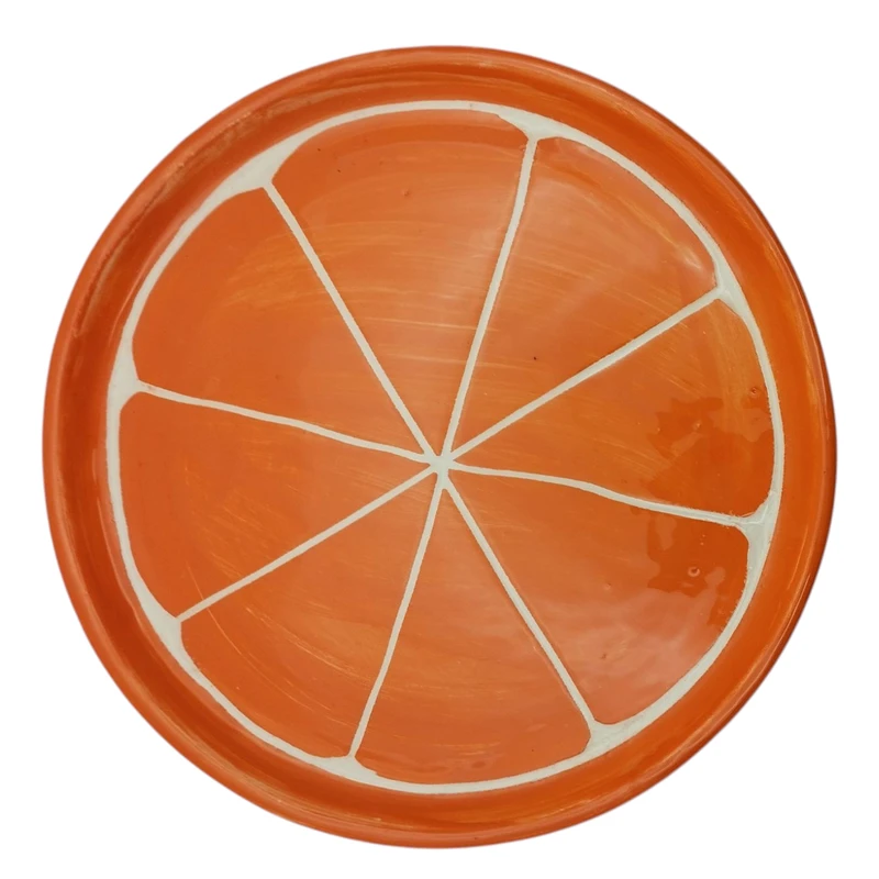 ظرف سرو طرح پرتقال کد 01