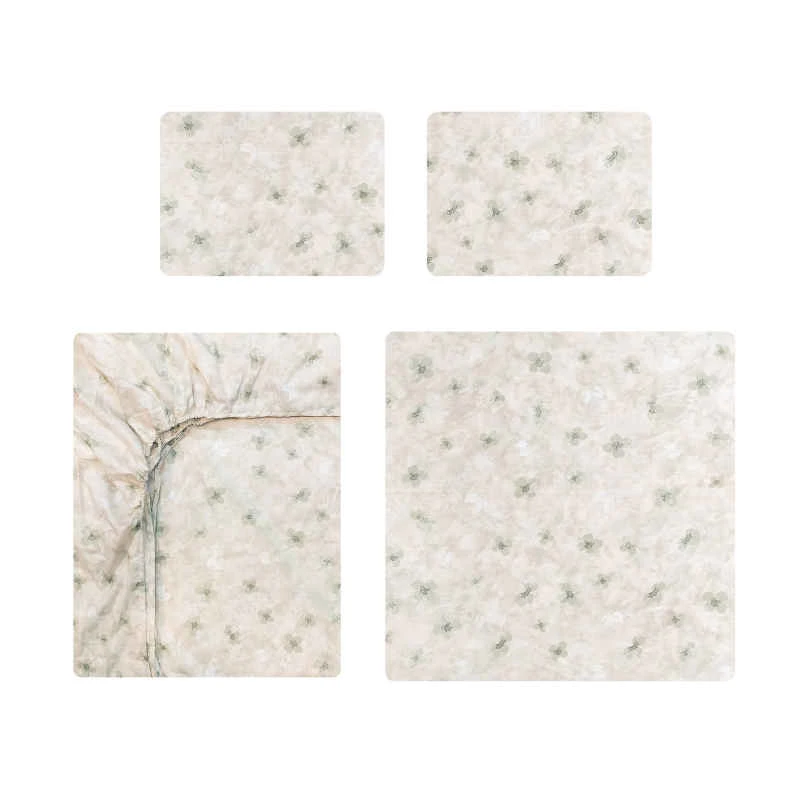 سرویس روتختی آدنو مدل بابونه کد CH132 دونفره 4 تکه