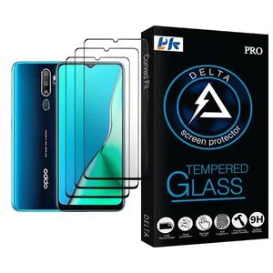 PK Delta Glass MIX003 Screen Protector For Oppo A9 (2020) Pack Of 3