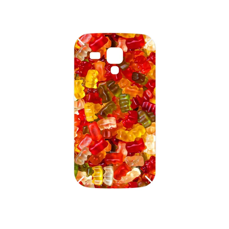 برچسب پوششی ماهوت مدل Gummi candy 1 مناسب برای گوشی موبایل سامسونگ Galaxy S Duos GT S7562