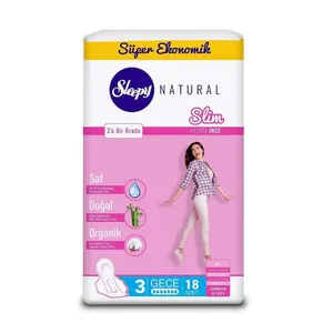 نوار بهداشتی اسلیپی مدل Slim بسته 18 عددی