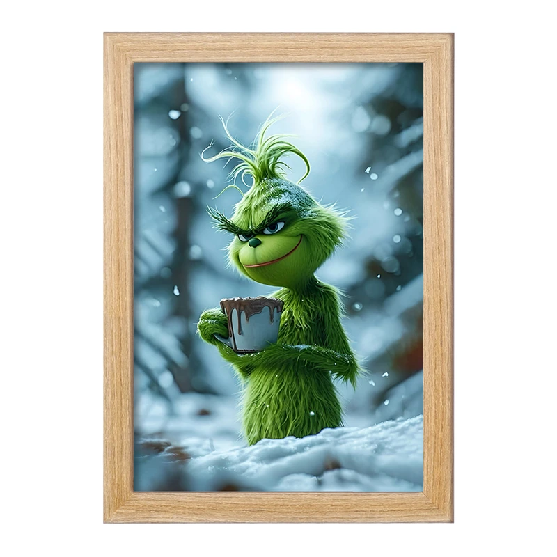 تابلو خندالو مدل گرینچ (Grinch) کد F8316