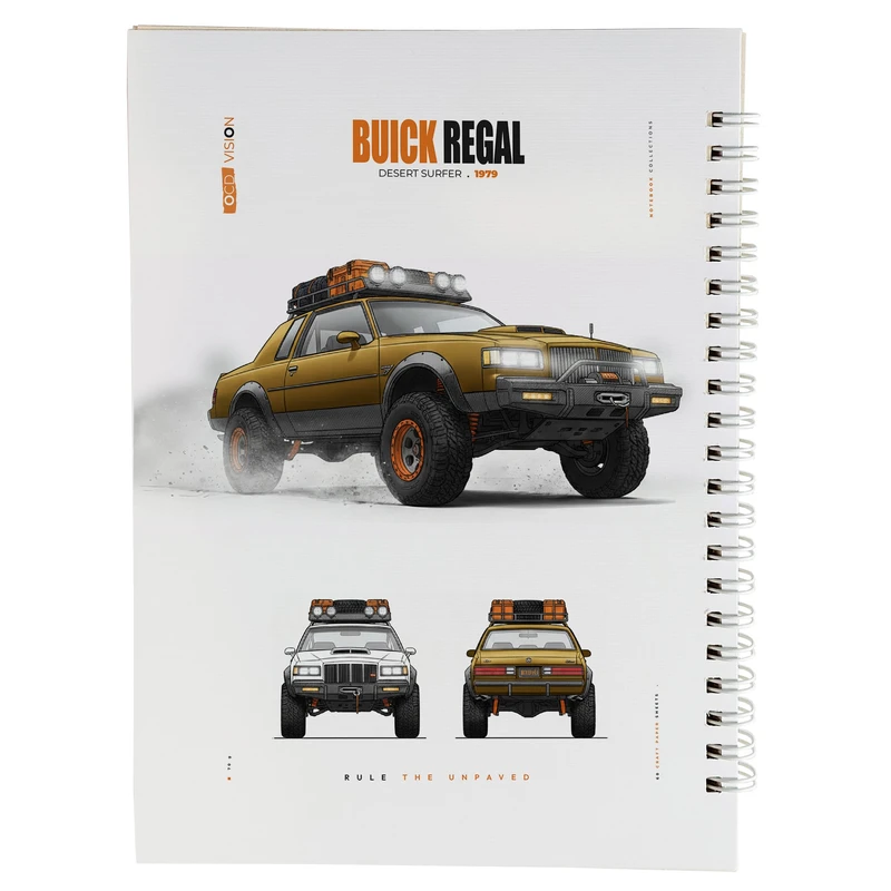 دفتر طراحی 60 برگ مدل ماشین