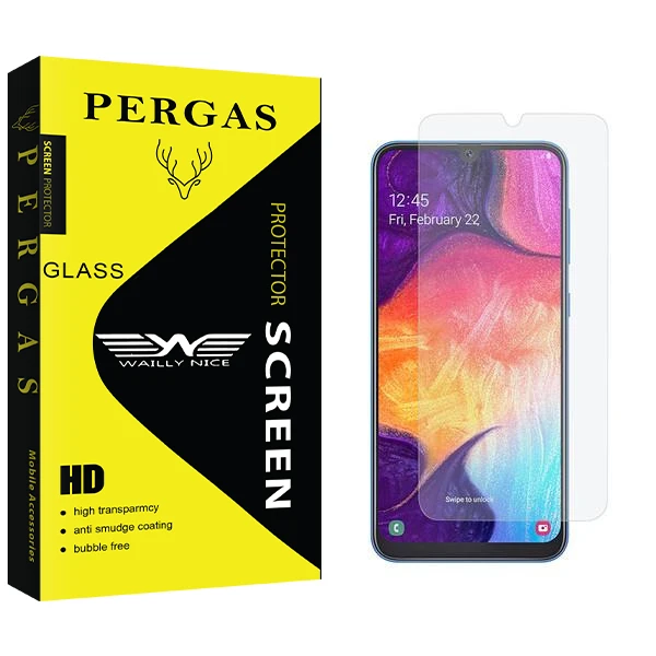 محافظ صفحه نمایش وایلی نایس مدل Pergas مناسب برای گوشی موبایل سامسونگ Galaxy A20