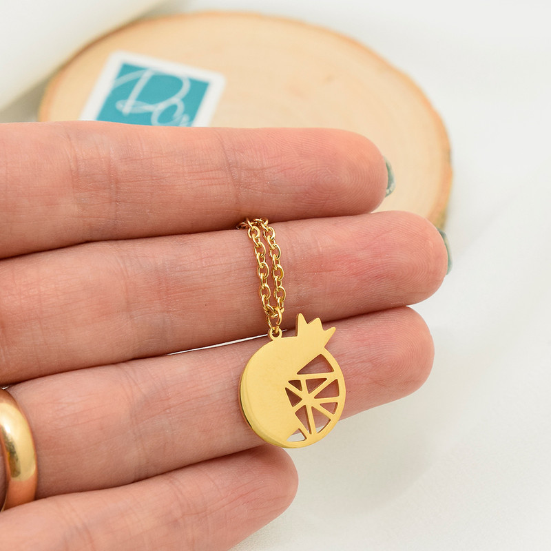 آویز ساعت زنانه دلنار گالری مدل انار کد 03