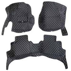 کفپوش5بعدی خودرو مدل چرم گلدوزی مناسب برای تارا