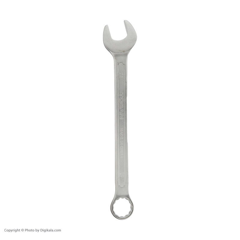 آچار یک سر تخت یک سر رینگی توسن مدل 01 سایز 23 میلیمتر