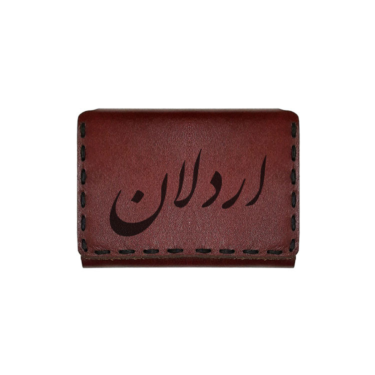 جاکارتی چرمی طرح اسم اردلان