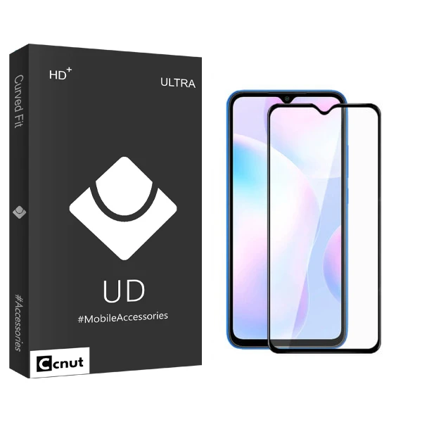 محافظ صفحه نمایش سرامیکی کوکونات مدل UD Black مناسب برای گوشی موبایل شیائومی Redmi 9