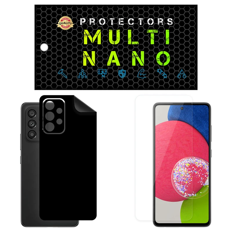 محافظ صفحه نمایش مولتی نانو مدل X-SFM مناسب برای گوشی موبایل سامسونگ Galaxy A53 5G به همراه برچسب پوششی