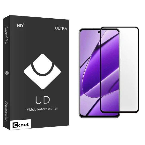 محافظ صفحه نمایش شیشه ای کوکونات مدل UDB مناسب برای گوشی موبایل ریلمی C55