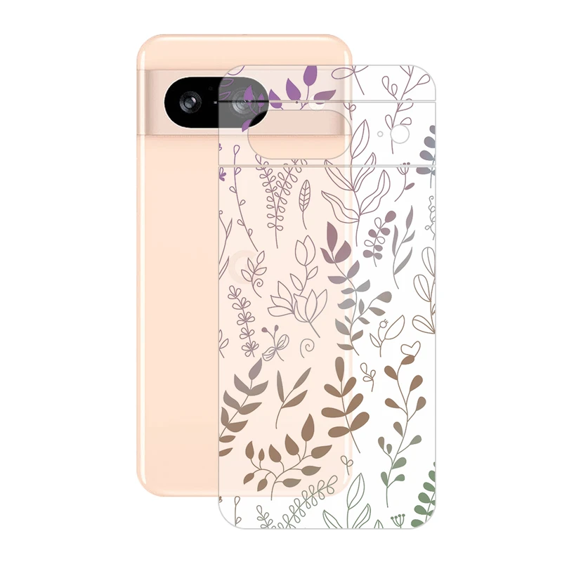 برچسب پوششی ریمکس مدل Clea طرح برگ مناسب برای گوشی موبایل گوگل Pixel 8