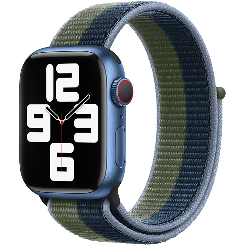 بند گرین مدل Woven Nylon مناسب برای اپل واچ 42/44/45/49 میلی متری