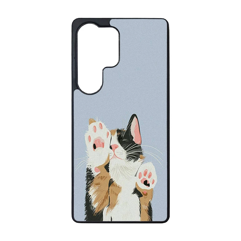 کاور گالری وبفر طرح گربه مناسب برای گوشی موبایل سامسونگ galaxy s25 ultra