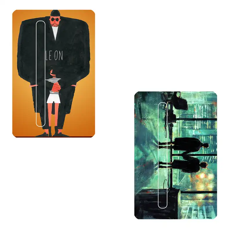 استیکر کارت مدل لئون و فایت کلاب کد 025 مجموعه 2 عددی