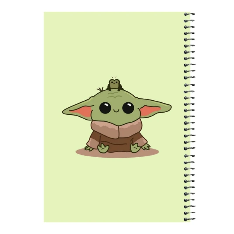 دفتر مشق 80 برگ اس جی مدل بیبی یودا کد۱۸   