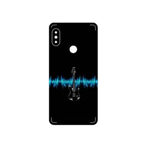 MAHOOT Electric Guitar Cover Sticker for Xiaomi Redmi Note 5 Pro