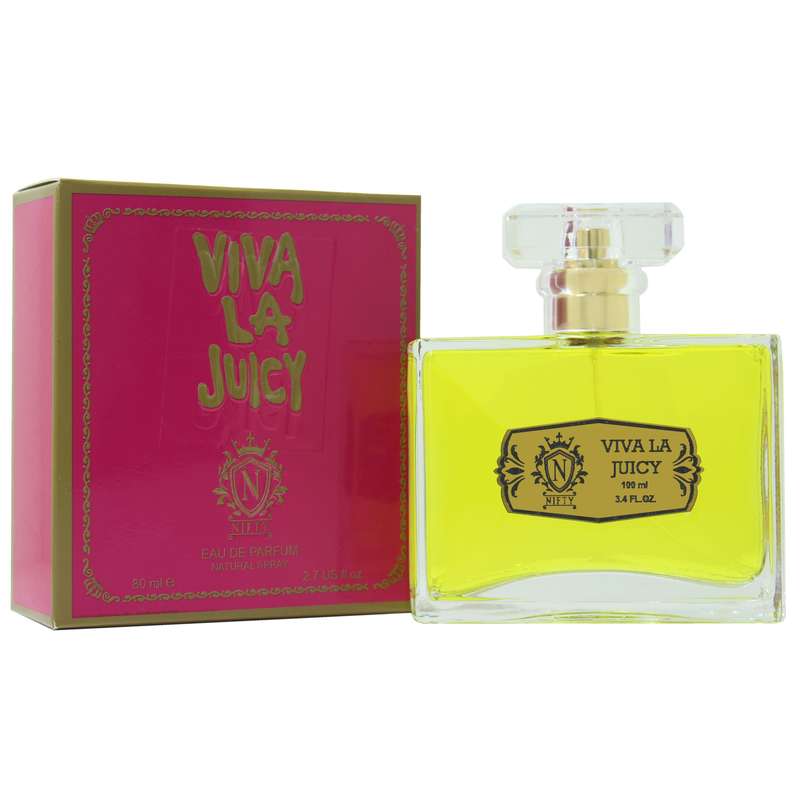 ادوپرفیوم زنانه نیفتی مدل VIVA LA JUICY حجم 80 میلی لیتر