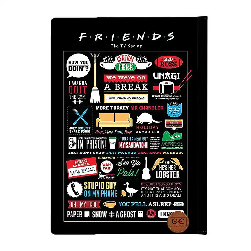 کلاسور ویرمان طرح فرندز کد 122