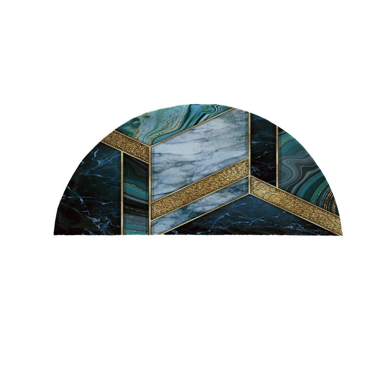  پادری مدل نیم دایره طرح سنگ کد 8606 سایز 90×45 سانتی متر