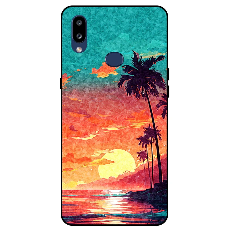 کاور مگافون طرح تابستان مدل 8000 مناسب برای گوشی موبایل سامسونگ Galaxy A10 S          
