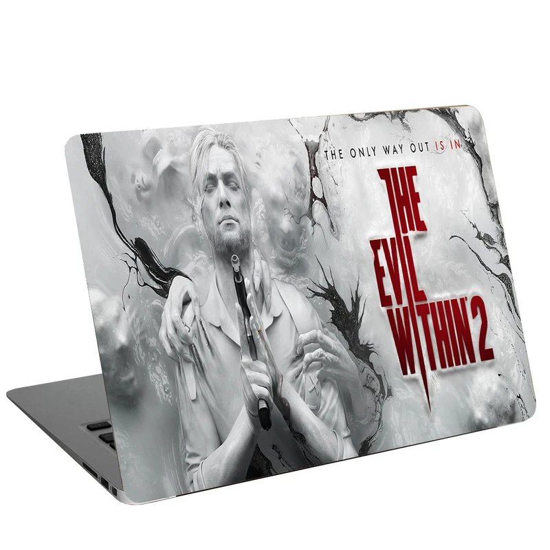 استیکر لپ تاپ طرح The-Evil-Within کد G-1040 مناسب برای لپ تاپ 15.6 اینچ 