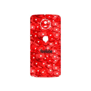 MAHOOT Youtube Cover Sticker for Motorola Moto G5S