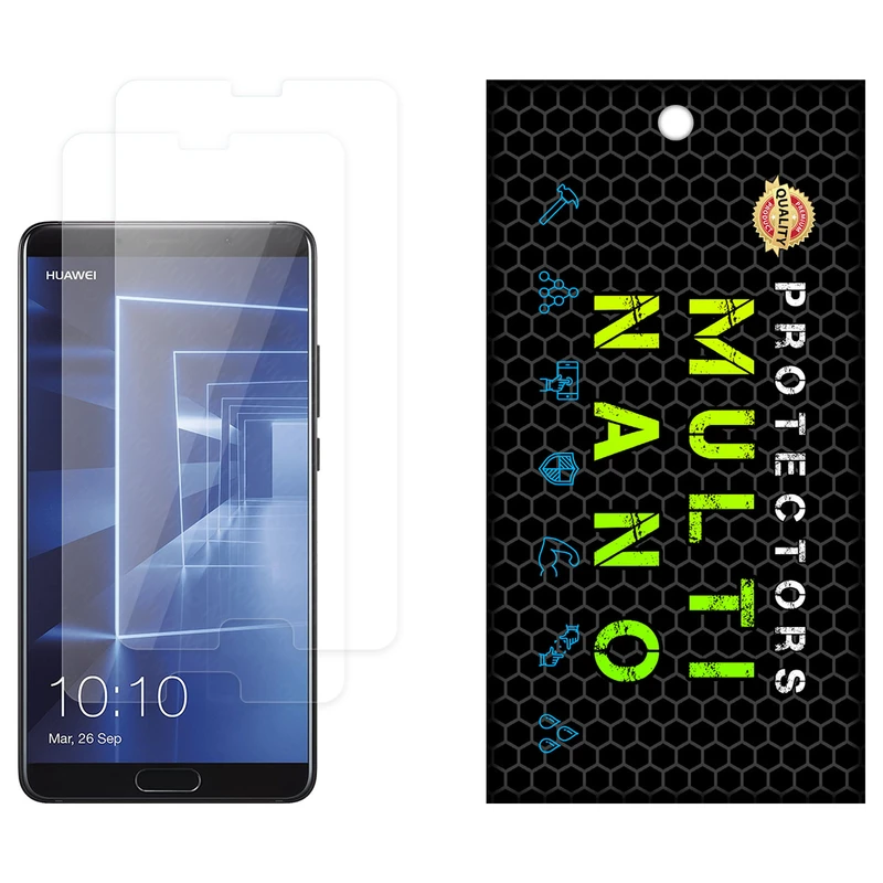 محافظ صفحه نمایش شفاف مولتی نانو مدل X-S2N مناسب برای گوشی موبایل هوآوی Mate 10 بسته دو عددی