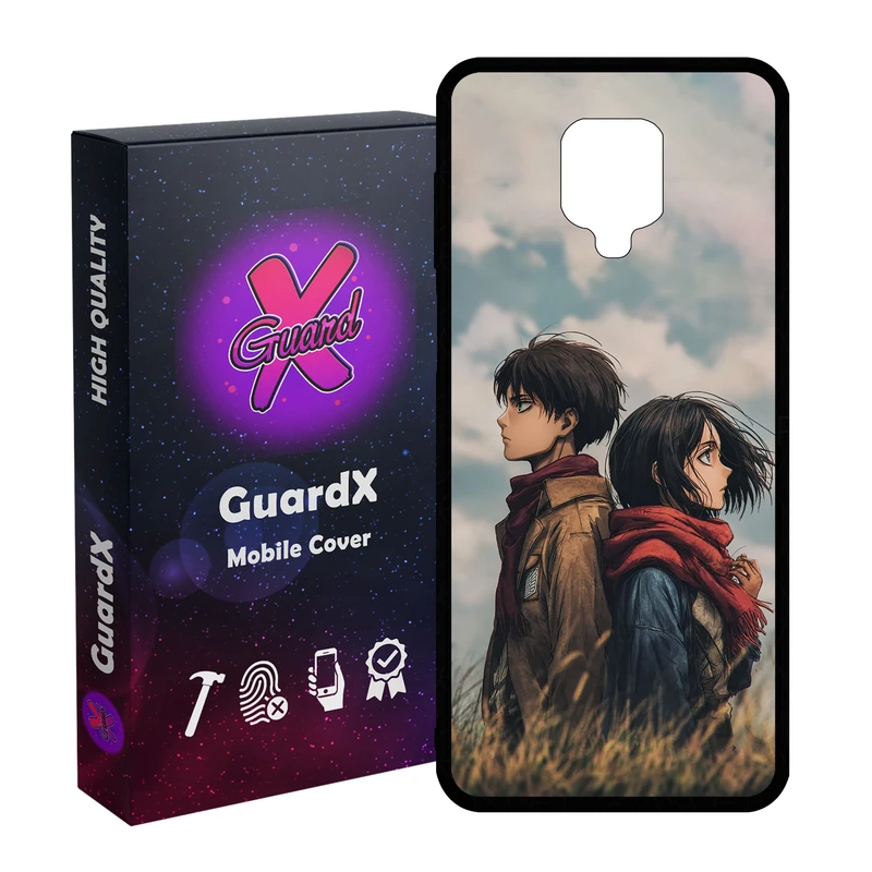 کاور گارد ایکس طرح دوستان مدل 10946 مناسب برای گوشی موبایل شیائومی Redmi Note9 Pro/Note 9 Pro Max/Redmi Note 9S/MI Poco M2 Pro