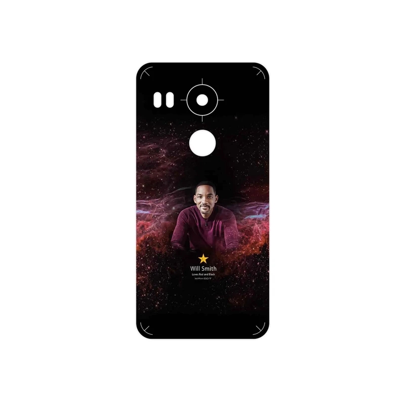 برچسب پوششی ماهوت مدل Will Smith مناسب برای گوشی موبایل گوگل Nexus 5X