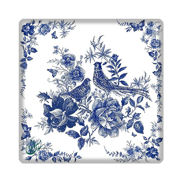 کاشی مبین ایده مدل گل و مرغ kh10 کد 1522