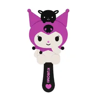 آینه آرایشی دسته دار مدل کرومی کد 10