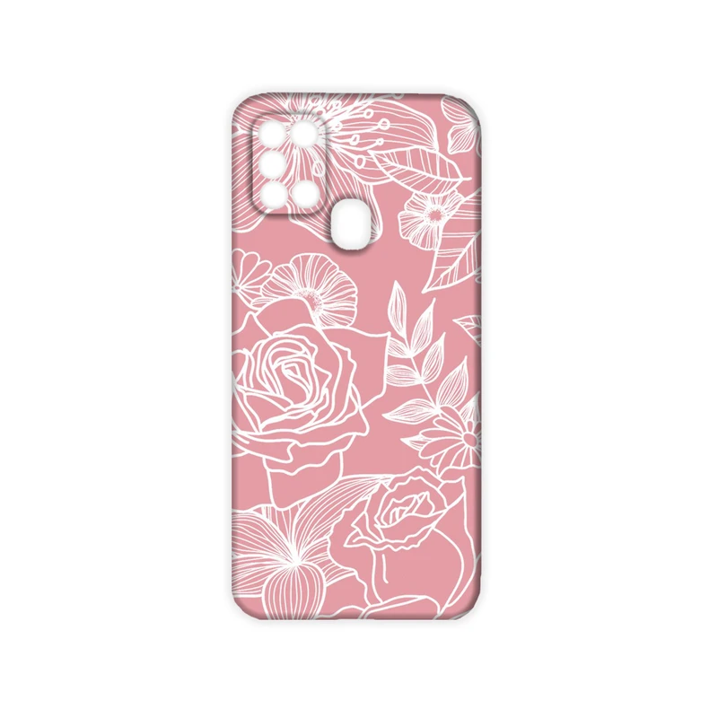 کاور مدل گل کد 083 مناسب برای گوشی موبایل سامسونگ galaxy A21s