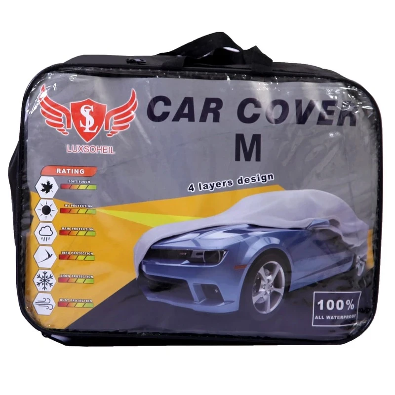 چادر خودرو لوکس سهیل مدل پشت کرک سایز متوسط (M) مناسب برای لوتوس الیزه