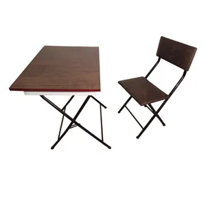  میز لپ تاپ میزیمو مدل باکسدار تاشو کد 101 به همراه صندلی