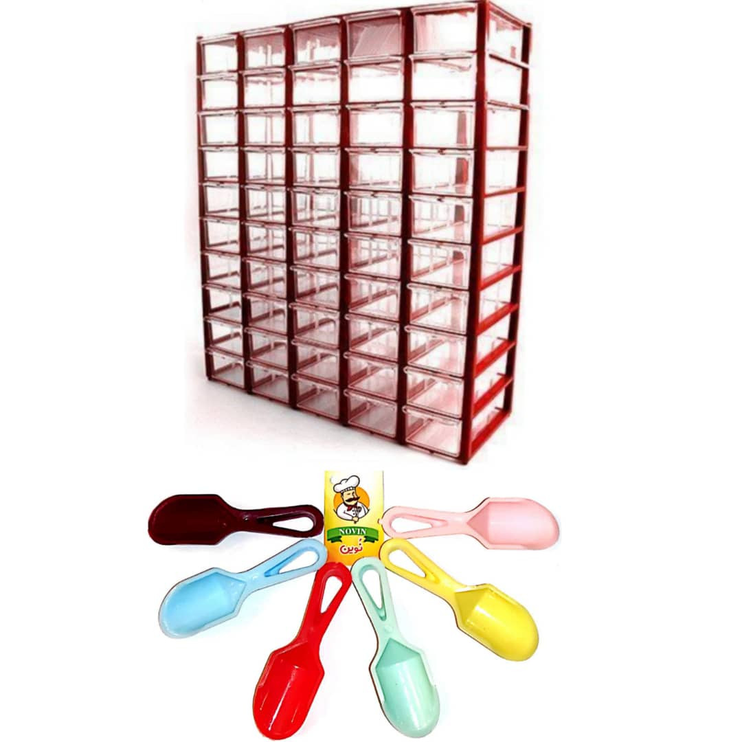 جای ادویه 50 پارچه مدل A10 جای ادویه 50 پارچه مدل A10