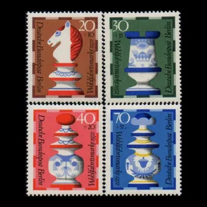 تمبر یادگاری مدل خارجی مجموعه 4 عددی