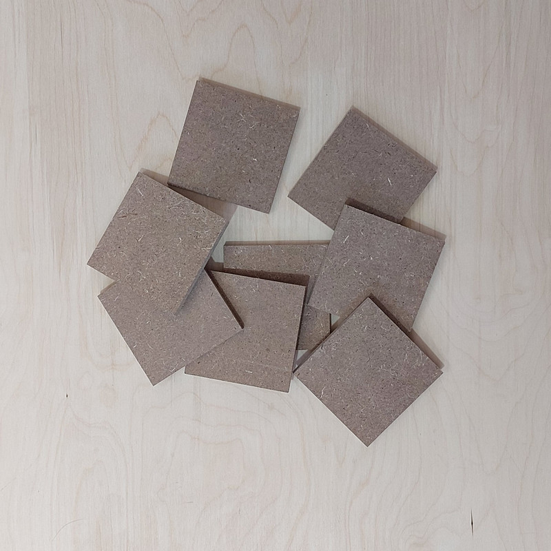 تخته چوب مدل مربع 10