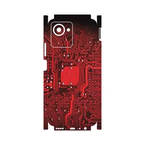 MAHOOT Red_Printed_Circuit_Board-FullSkin Cover Sticker for Realme C30s