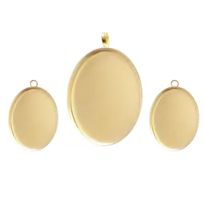 قاب برنجی مدل بیضی بسته سه عددی