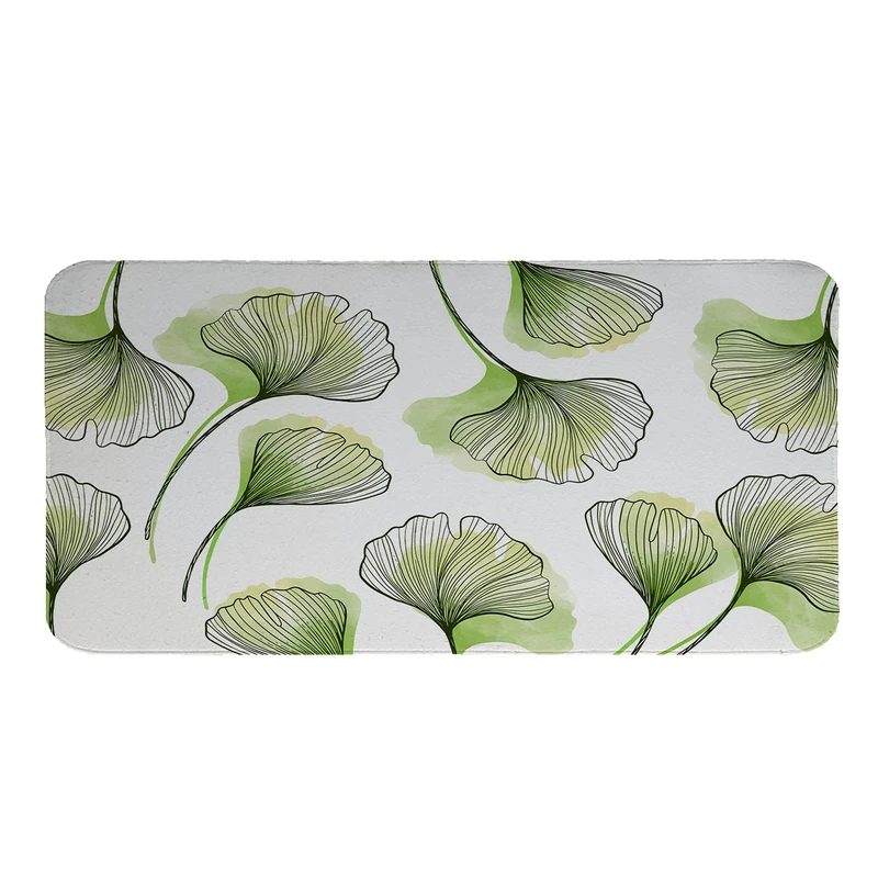  پادری طرح برگ کد 8521 سایز 110×60 سانتی متر