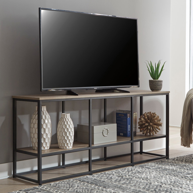 میز تلویزیون دیزم مدل TVS_N100_140_BRN