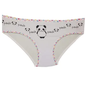 شورت دخترانه مدل alone panda رنگ کرمی