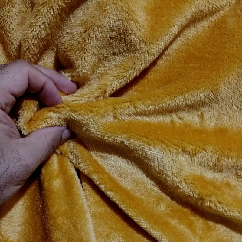 پارچه لباس مدل مخمل تدی نیوسافت کد kha150