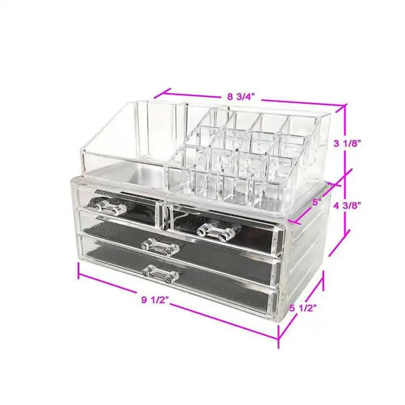 استند لوازم اداری رومیزی مدل چهار کشو