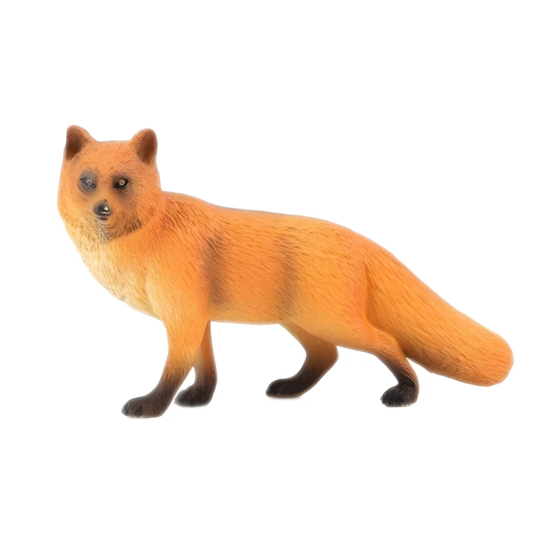 فیگور طرح حیوانات وحشی مدل روباه کد 1025 ارتفاع 7 سانت متر
