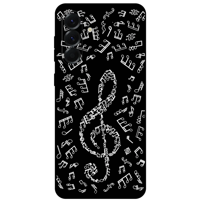 کاور مگافون طرح نوت موسیقی مدل 1370 مناسب برای گوشی موبایل سامسونگ Galaxy A56