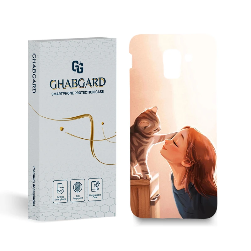 کاور قاب گارد مدل دخترانه مناسب برای گوشی موبایل سامسونگ Galaxy j6