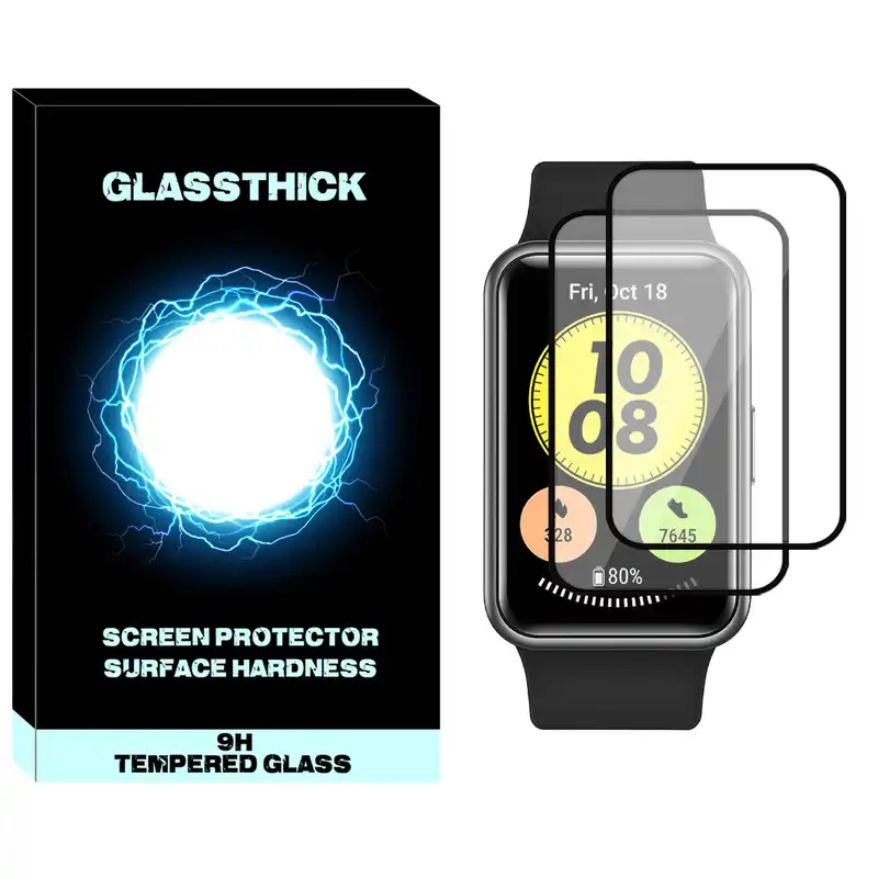 محافظ صفحه نمایش نانو گلستیگ مدل NGL مناسب برای ساعت هوشمند هوآوی Watch Fit بسته دو عددی