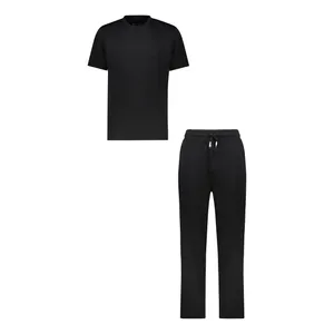 ست تی شرت آستین کوتاه و شلوار راحتی مردانه کد 202406